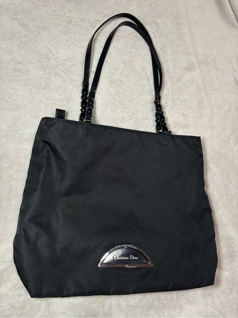 Christian Dior Vintage Nylon Malice tote bag